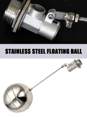 New Stainless Steel DN15 1/2" Floating Ball Valve Adjustable Water Level Toll - Image 1 of 4