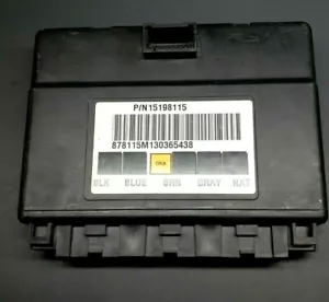 ✅ 03-07 Sierra Silverado BCM PROGRAMMED TO YOUR VIN 15198115 BODY CONTROL MODULE - Picture 1 of 2