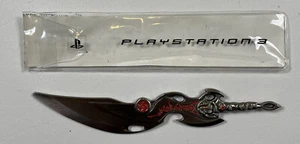 🔥PlayStation 3 Heavenly Sword Metal Letter Opener Promotional Item RARE NEW🔥