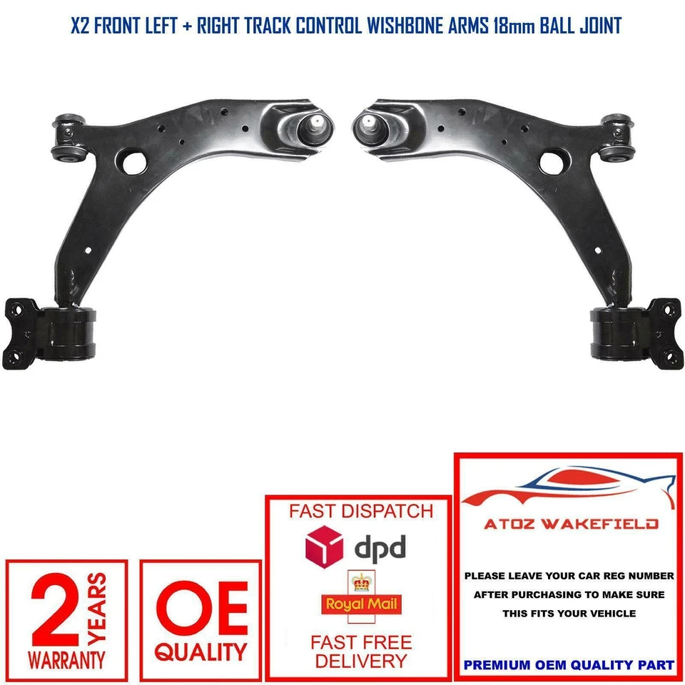 BRAZO WISHBONE SUSPENSIÓN DELANTERA INFERIOR IZQUIERDA PARA MAZDA 3 2003-2008 X2 Foto 1 de 1