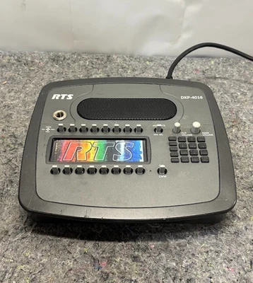 RTS DKP-4016 OMNEO 16 teclas IP Intercomunicador Keypanel con pantalla HD a color (DKP4016) Foto 1 de 4