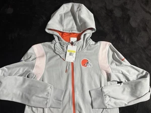Cleveland Browns Nike Therma-Fit Hoodie Sweatshirt Mens Size S NWT 95$ - Picture 1 of 17