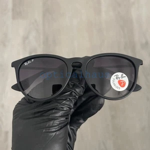 Lente polarizada Ray-Ban RB4171 622/T3 54-18 Erika marco negro mate gris degradado - Imagen 1 de 6