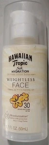Hawaiian Tropic Weightless Hydration Lotion Sunscreen for Face SPF 30 - 1.7oz - Picture 1 of 3