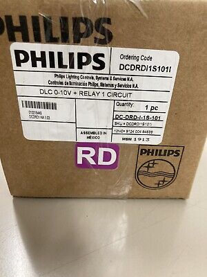 Philips DLC 0-10V Relay Dimmer 1 Circuit DC-DRD-1S-1.  1-qty Factory Sealed Box • 30$