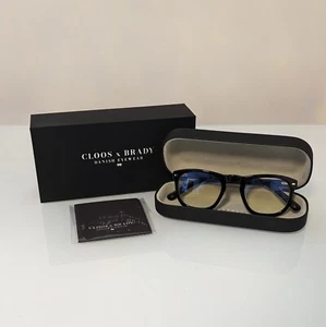 NEW Christopher Cloos x Tom Brady Blue Light Glasses, CLOOS X BRADY Black/BL - Picture 1 of 6