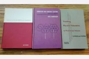 Vintage teaching textbooks - Remedial Reading, P.E. for Elementary, Corrective & - Picture 1 of 1