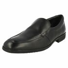 Boys Clarks Smart Slip On Leather School Shoes Willis Step