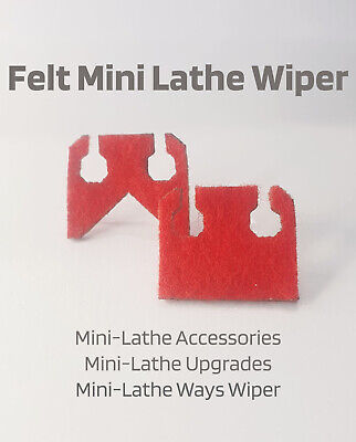 Traditional Felt Lathe Ways Wipers, Suitable For All Makes Of Chinese Mini-lathe • 3£