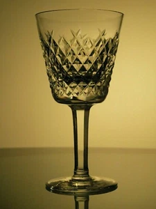 Waterford Crystal Alana Claret Wine Glass Vintage Mint Signed - Picture 1 of 4