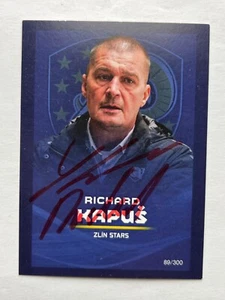 Autograph RICHARD KAPUS-Ice Hockey CZECHIA-Ex-Lulea-Lada Togliatti-signed-AK - Picture 1 of 2