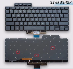 Nuevo Teclado EE. UU. para ASUS ROG Zephyrus M16 GU603HE GU603HM GU603HR GU603Z GU603ZE - Imagen 1 de 3