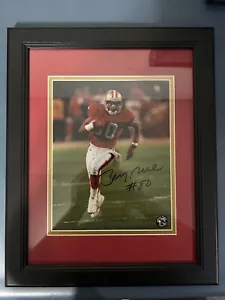 Foto autógrafa firmada por Jerry Rice 8X10 de los 49ers automática - Imagen 1 de 2