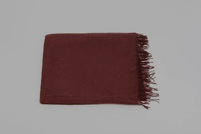 NWOT Brunello Cucinelli Soft Cashmere Fringed Throw Blanket - Image 1 of 4