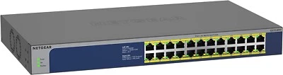 Netgear GS524PP-100NAS 24-Port Gigabit Ethernet High-Power PoE+ Unmanaged Switch - Image 1 of 4