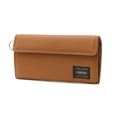 CARTERA LARGA PORTER CALM 041-03120-40 Marrón Camel Cartera Larga Yoshida & Co. JPN Foto 1 de 4