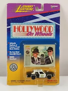 JOHNNY LIGHTNING The Blues Brothers Car Police Hollywood On Wheels 1998 New - Picture 1 of 18