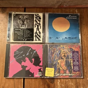SANTANA CD Lot Self titled Debut /Caravanserai / Zebop / Shaman - Picture 1 of 5