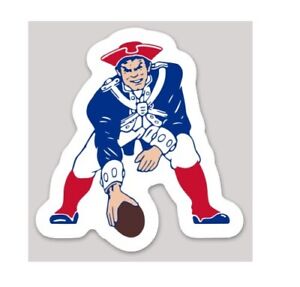 New England Patriots Retro Logo Available Multiple Sizes Sticker Decal