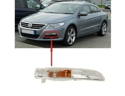 NUOVO RIPETITORE INDICATORE DI DIREZIONE LATO PARAURTI ANTERIORE SINISTRO PER VW PASSAT CC 2008 - 2012 - Immagine 1 di 2