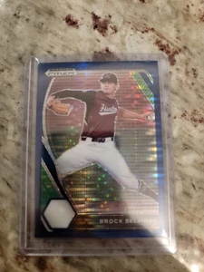 Brock Selvidge 2/5 2021 Panini Prizm Draft Picks Navy Blue Pulsar - Picture 1 of 3