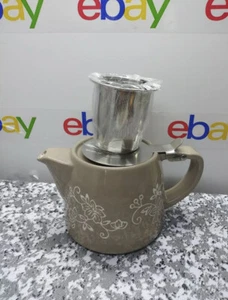 Temp-tations. Floral Lace Teapot 8oz *NEW NO BOX* KFI-XNG-162459*Oven/Dishwasher - Picture 1 of 2