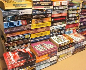 Lot 20 Robert Ludlum PB Book - RANDOM MIX PICK - Jason Bourne...Covert-One... - Picture 1 of 4