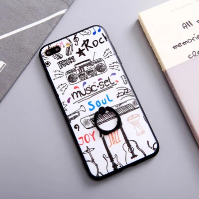 Cute Music Rock Soul Slim Phone Case For iPhone 7 8 Plus Cover Kid Boy Girl Gift - Image 1 of 2