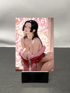 Boa Hancock Waifu Anime Custom Art Trading Card NSFW AVAILABLE W6304 - Picture 1 of 2