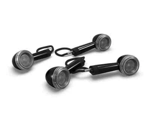 Indicadores LED negros aptos para Royal Enfield Interceptor 650, Continental GT - Imagen 1 de 1