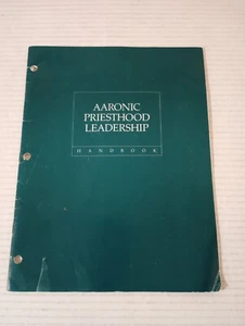 Church Handbook Of Instructions Aaronic Priesthood Leadership LDS Mormon - Picture 1 of 10