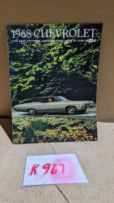 Chevrolet Impala 1968 Belair Caprice folleto de ventas original Foto 1 de 4
