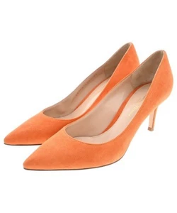 GIANVITO ROSSI Pumps Women's Size 36 Orange Suede - Picture 1 of 9