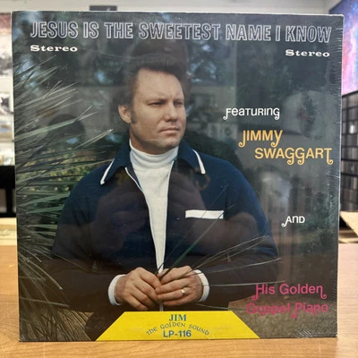 Jimmy Swaggart & His Golden Gospel Piano LP ~ 1974 Jim-LP-116 ~ FACTORY SEALED - Image 1 of 2