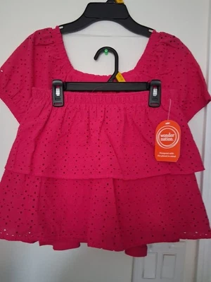 Girls 2 Piece Summer Top And Skirt Set Size Large 10/12 Skirt Is Fully Lined NWT - Image 1 of 4