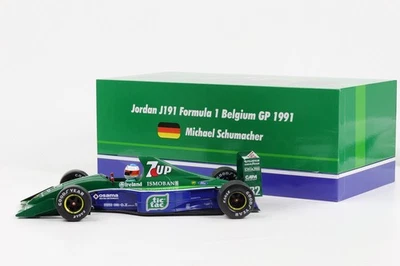 1:18 Werk83 Jordan 191 Ford Schumacher Formula 1 Belgio 1991 confezione regalo - Immagine 1 di 4