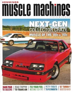 HEMMINGS MUSCLE MACHINES 2020 OCT - TURBO T BUICK,85 SALEENS,79 T/A,78 PLYMOUTH - Imagen 1 de 1