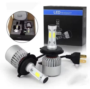 2 uds bombillas led coche moto 12v 72w 8000LM 6500K LUZ H7 H4 9005 H11 H8 H1 H3 - Imagen 1 de 5