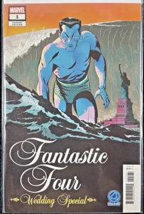Fantastic Four: Wedding Special Variant Marcos Martin Cover F (2019) - Picture 1 of 1