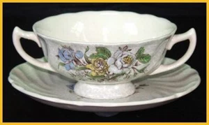 Royal Doulton Sutherland Suppe Coupes & Untertassen - Bild 1 von 1