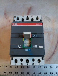 INTERRUPTOR AUTOMÁTICO ABB SACE S3 100A AUX 3A 600VAC - Imagen 1 de 7