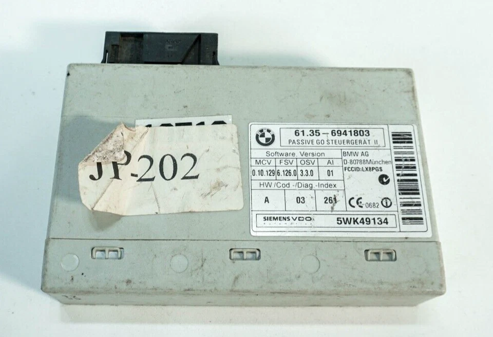 06-08 BMW 750LI 745LI 760LI OEM Passive Go Theft Alarm Lock Control Module Unit - Изображение 1 из 4