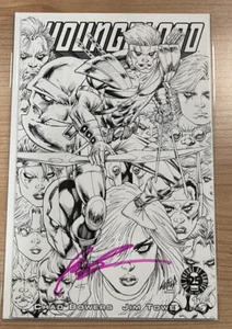 Youngblood 1 Rob Liefeld Signed Phat Collect Variant B&W NM Image Comics 2017 - Picture 1 of 2