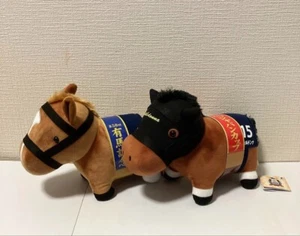 Thoroughbred Collection Fanfare Plush (Orfevre, Gentildonna) set of 2 Japan New - Picture 1 of 2