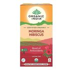 ORGANIC INDIA Moringa Hibiscus 25 Tea bags