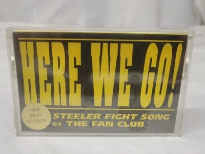 Pittsburgh Steelers 1997-1998 Season Cassette HERE WE GO! NEW SEALED - Image 1 of 3