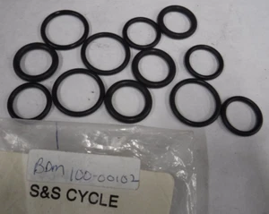 KIT DE JUNTAS TÓRICAS DE CICLO S & S MOTO BIG DOG OEM BDM 100-00102 W31-95G - Imagen 1 de 2