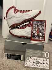 Jordan 10 Retro Red Steel 2005 for Sale 