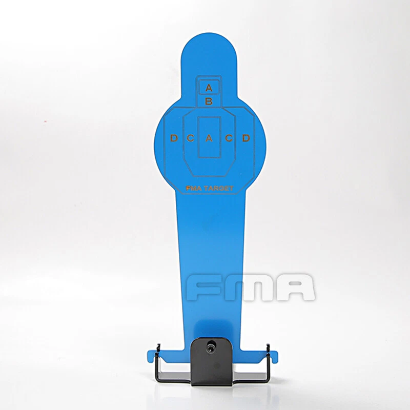 Objetivo de tiro al blanco de metal FMA puntería táctica entrenamiento acero estilo A - Imagen 1 de 4