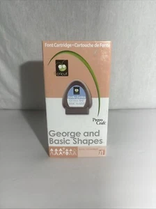Cricut George & Basic Shapes Font Cartridge - Pad & Cartridge only - Picture 1 of 3